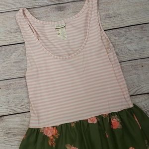 Stripe/floral Matilda Jane dress